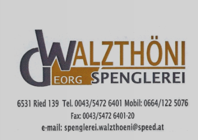 Walzthöni Georg Spenglerei