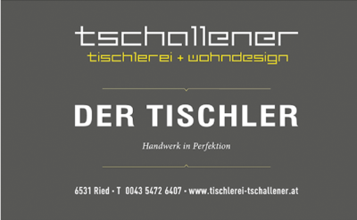 Tschallener - Der Tischler